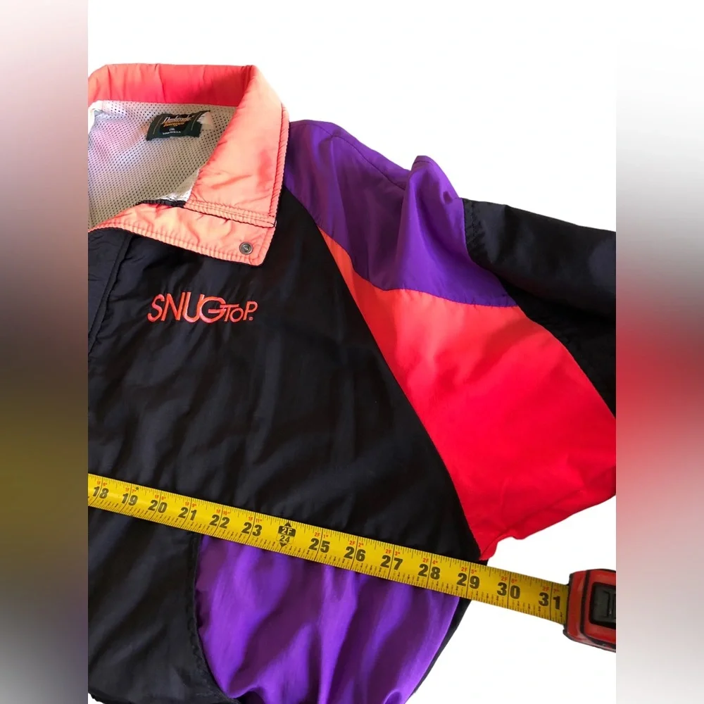 Rare! Vintage 80’s 90’s SNUG TOP Promo Jacket Dunbrooke USA Zip Coat 2XL